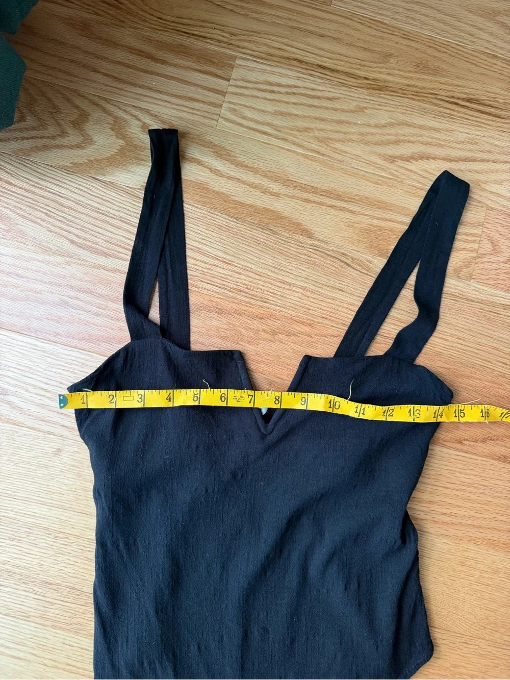 Free People Black Sweetheart Low Back Bodysuit Size Small
